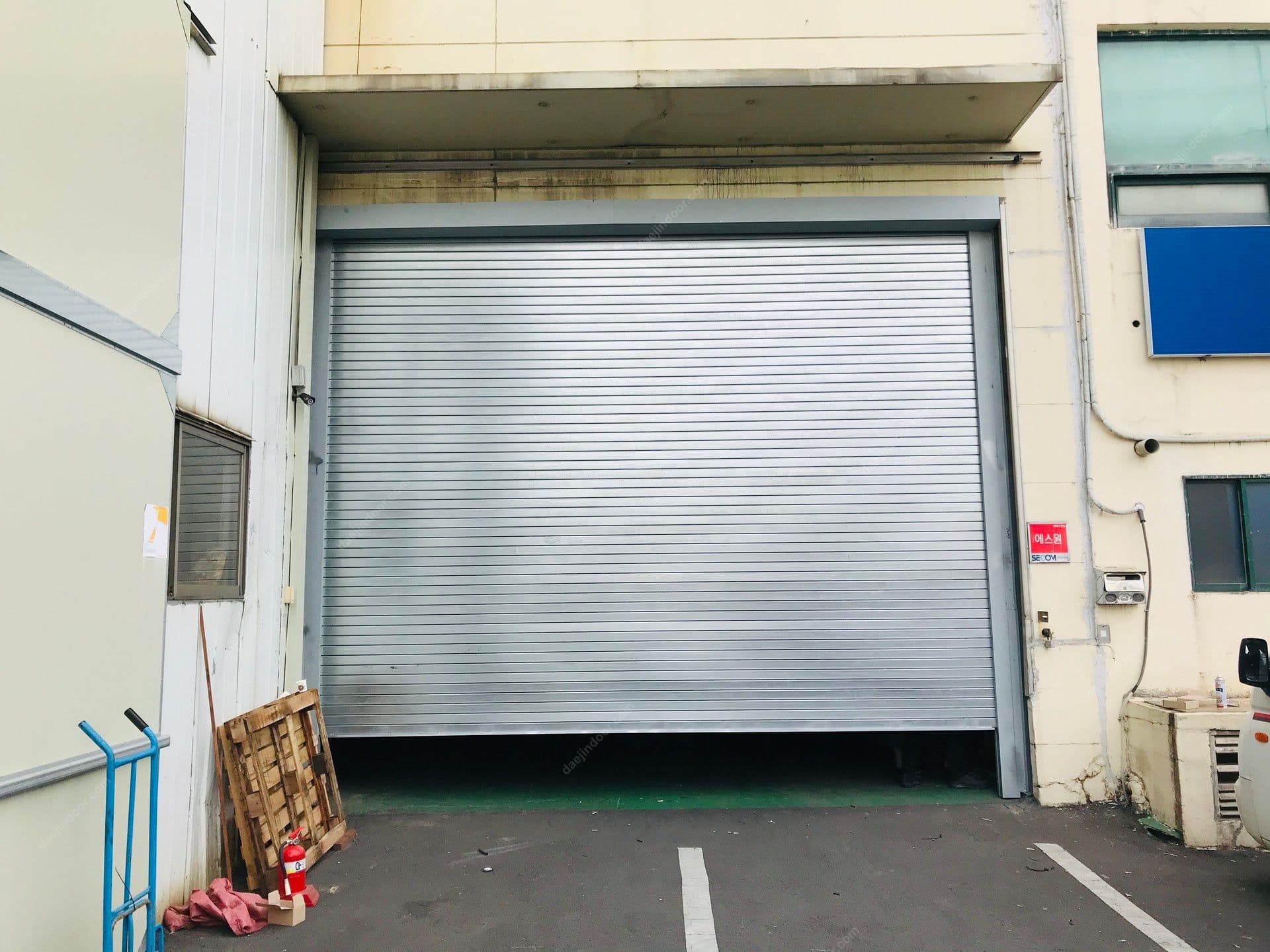 공장 전동셔터 설치 건
